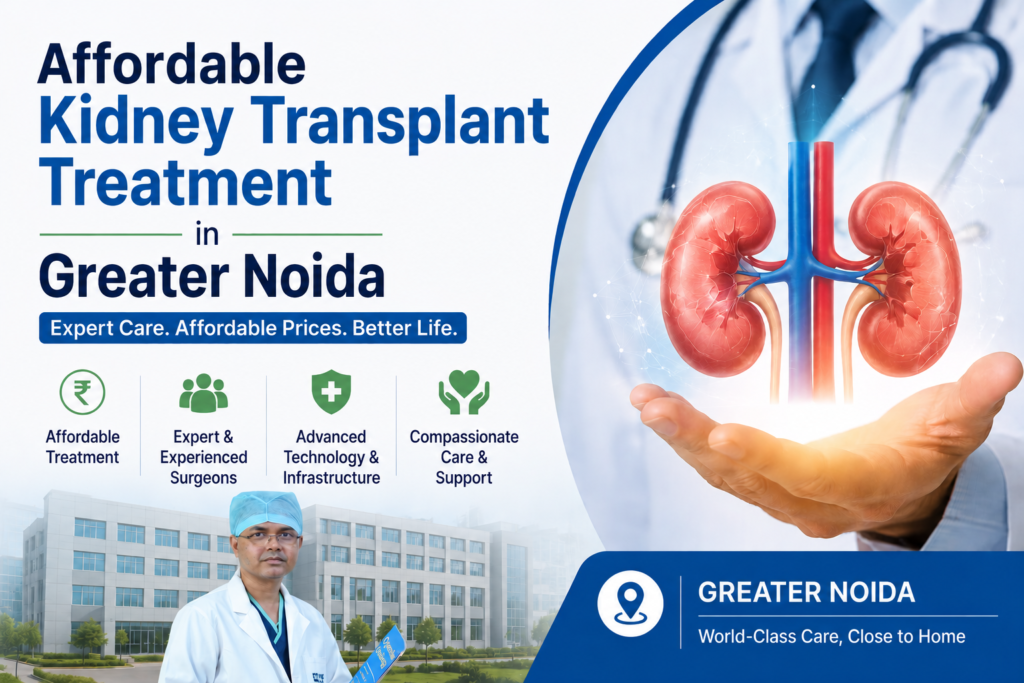 Affordable Kidney Transplant Treatment in Greater Noida