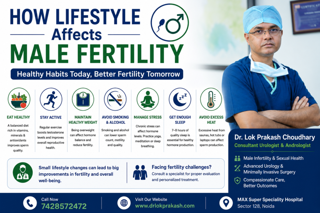 How Lifestyle Affects Male Fertility